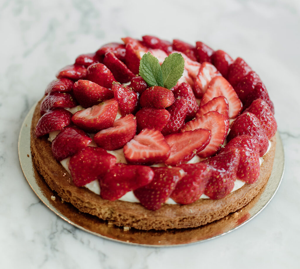 tarte aux fraise