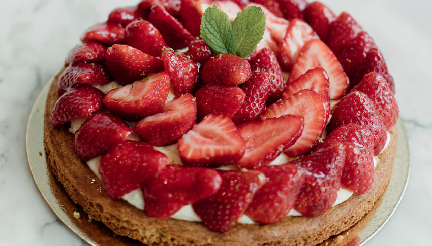 tarte aux fraise